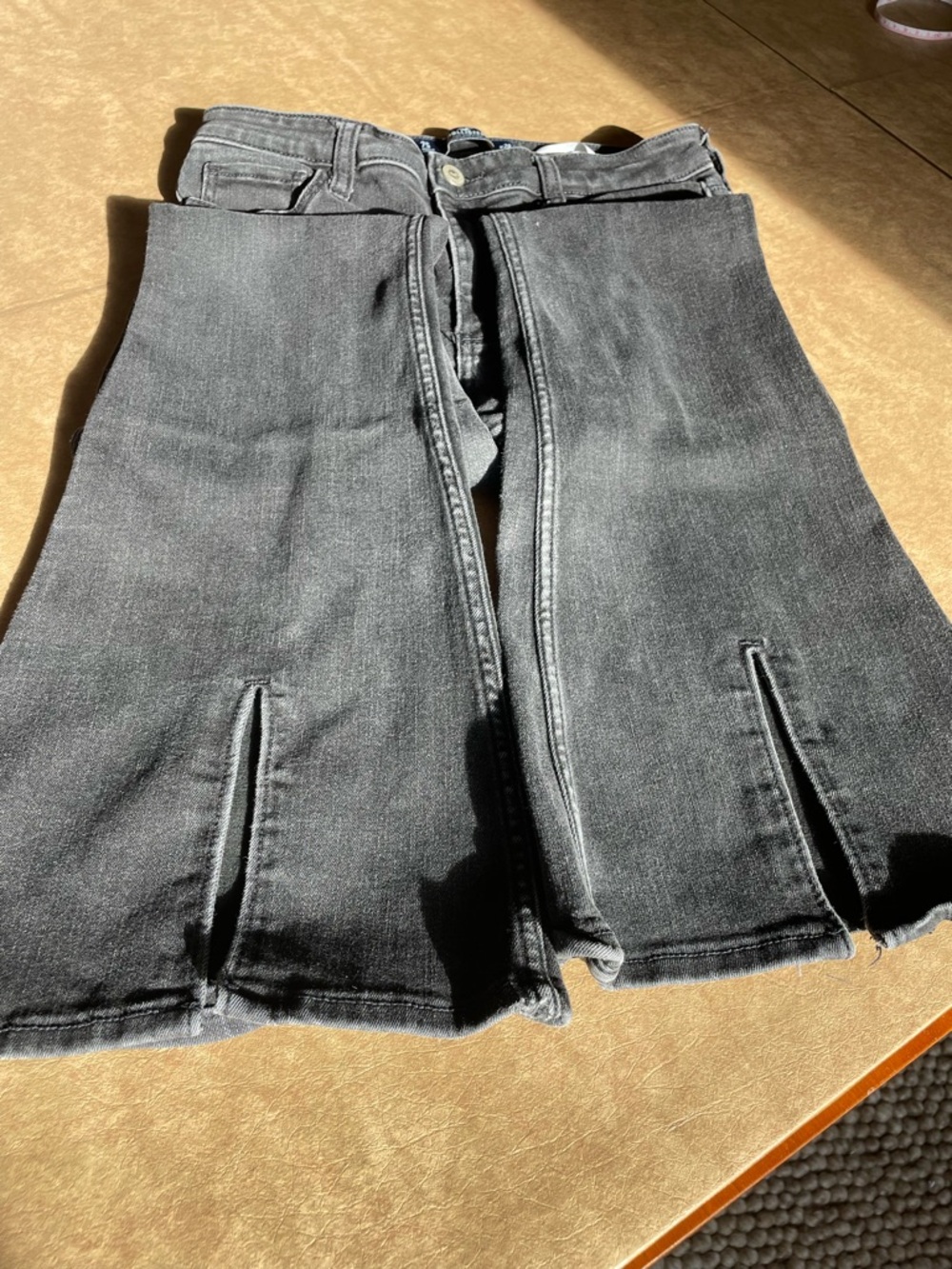 Hollister Women’s Charcoal Gray Bootcut Jeans